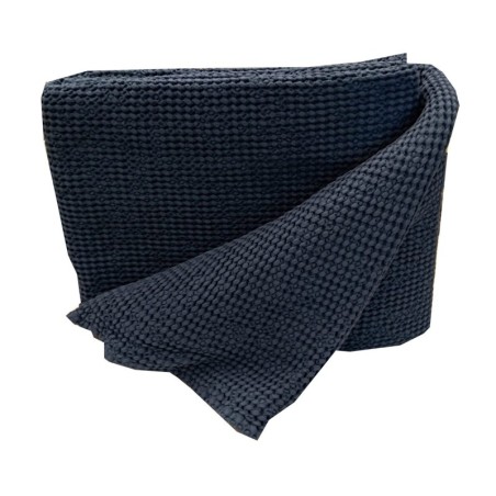 Copriletto matrimoniale nido d'ape BIANCA