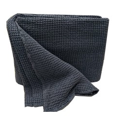 Copriletto matrimoniale nido d'ape BIANCA