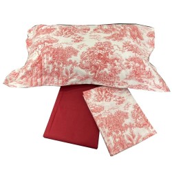 Completo lenzuola matrimoniale copriletto in Percalle di puro Cotone - Sogni nel Cassetto