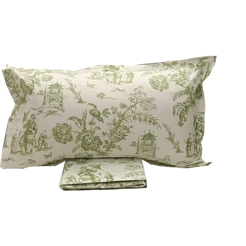 Parure copripiumino in Percalle di puro Cotone My Style Home