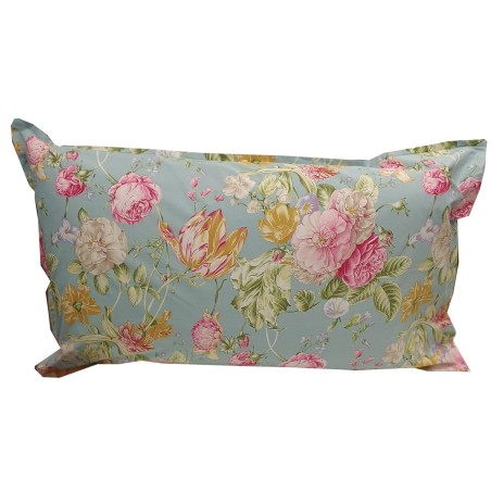 Parure copripiumini in puro Cotone pettinato Bianco Perla