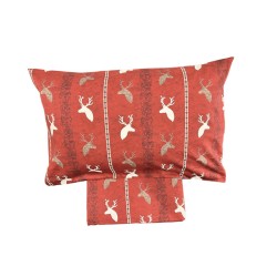 Parure copripiumino matrimoniale in Raso di puro Cotone Camillatex