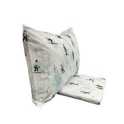 Parure copripiumino in Percalle di puro Cotone  CAMILLATEX