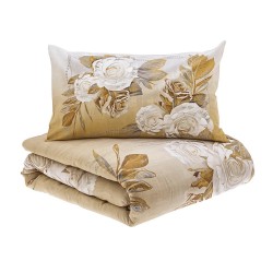 Parure copripiumino in Raso di puro Cotone Randi