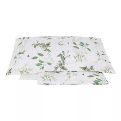 Completo copripiumino matrimoniale in Percalle di puro Cotone Randi