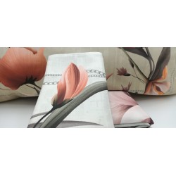 Parure copripiumino matrimoniale in Percalle di puro Cotone RANDI