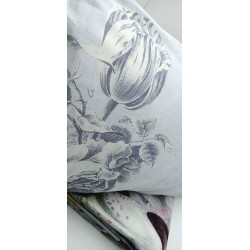 Parure copripiumino matrimoniale in Raso di puro Cotone Essenza