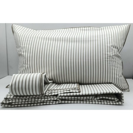 Parure copripiumino matrimoniale in Percalle di puro Cotone My Style Home