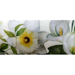 Completo lenzuola matrimoniale in Raso di puro Cotone Randi