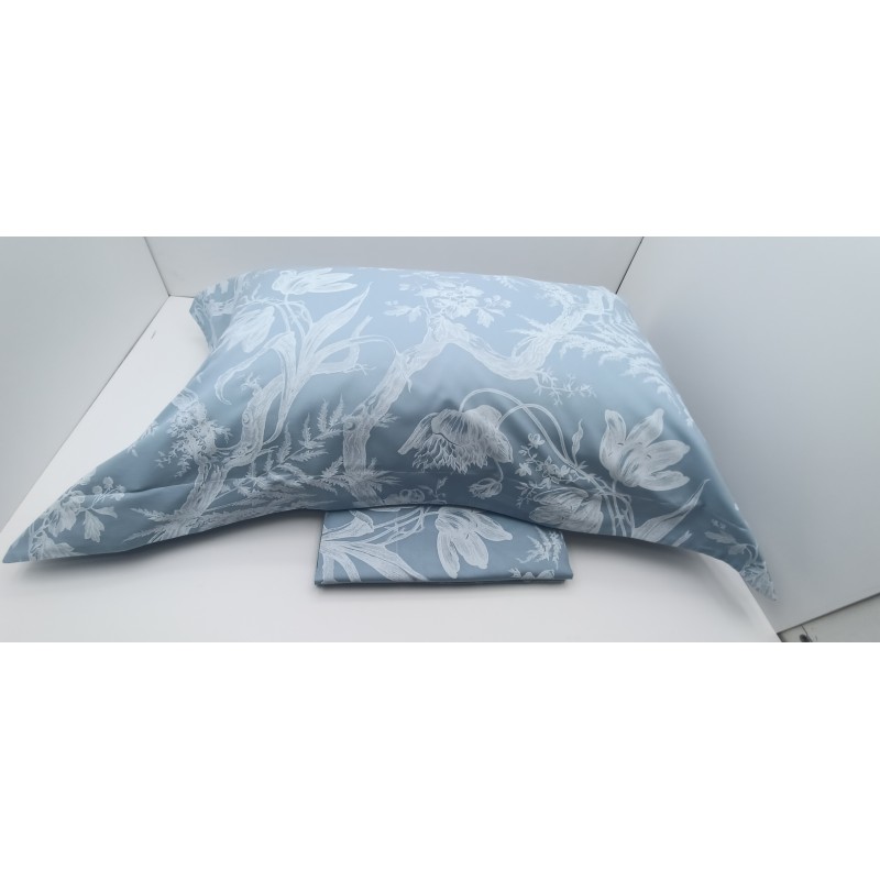 Parure copripiumino matrimoniale in Percalle di puro Cotone  Coralba