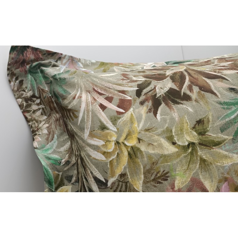 Parure copripiumino matrimoniale in Raso di puro Cotone CORALBA