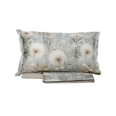 Tess. Randi 1931 - Completo Lenzuola Copriletto Matrimoniale in Percalle di Puro Cotone -  Brezza