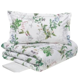 Completo copripiumino in Percalle di puro Cotone Tessitura Randi