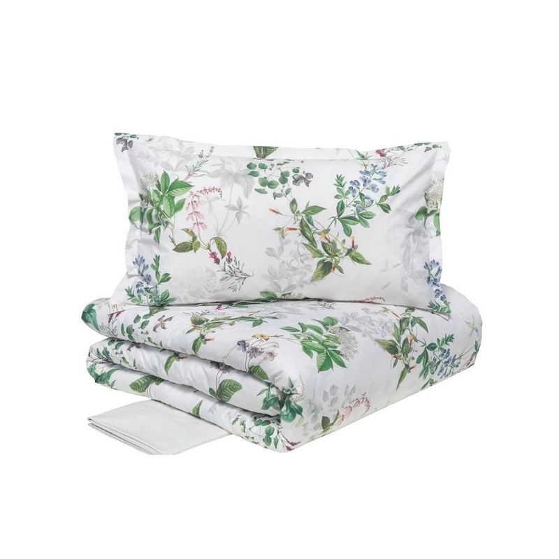 Completo copripiumino in Percalle di puro Cotone Tessitura Randi