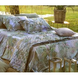 Parure copripiumino matrimoniale in Percalle di puro Cotone Tessitura Randi