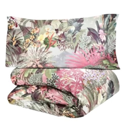 Parure copripiumino matrimoniale in Percalle di puro Cotone Tessitura Randi