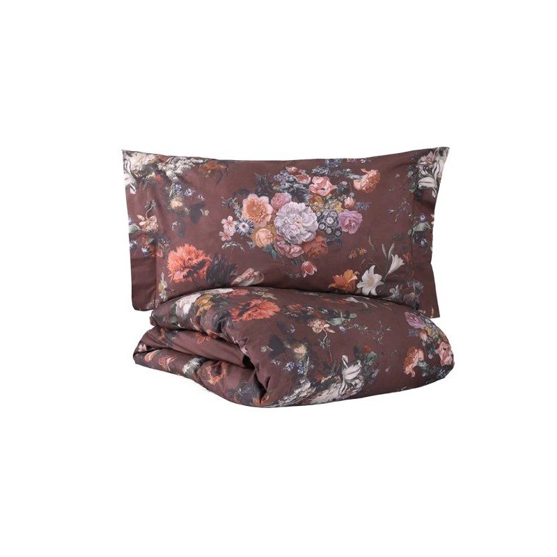 Parure copripiumino matrimoniale in Percalle di puro Cotone Tessitura Randi