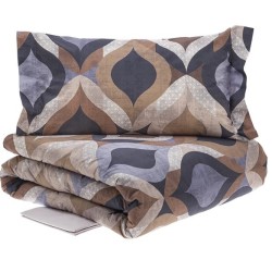 Completo matrimoniale in Percalle di puro Cotone Tessitura Randi 1931