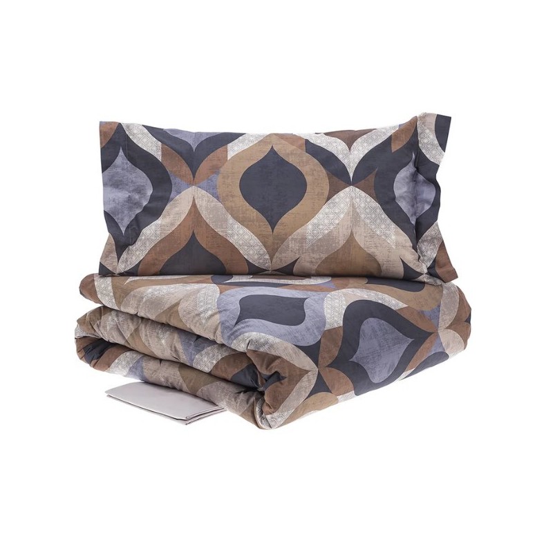 Completo matrimoniale in Percalle di puro Cotone Tessitura Randi 1931