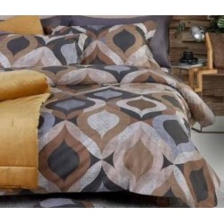 Completo matrimoniale in Percalle di puro Cotone Tessitura Randi 1931