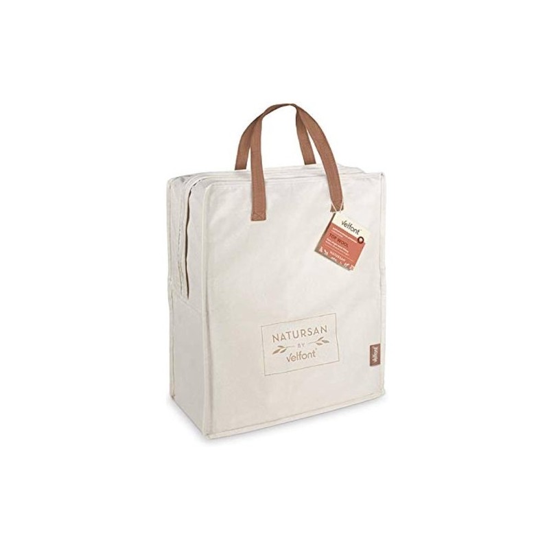 VELFONT - TOPPER MATRIMONIALE NATURSAN 100% COTONE BIOO