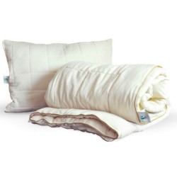 CINELLI P & P - INTERNO PIUMINO VEGAN COTONE E LINO -   MISTRAL