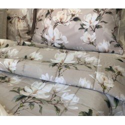 GALIZZI 1949  -  PARURE COPRIPIUMINO MATRIMONIALE INFINISSIMO RASO DI COTONE