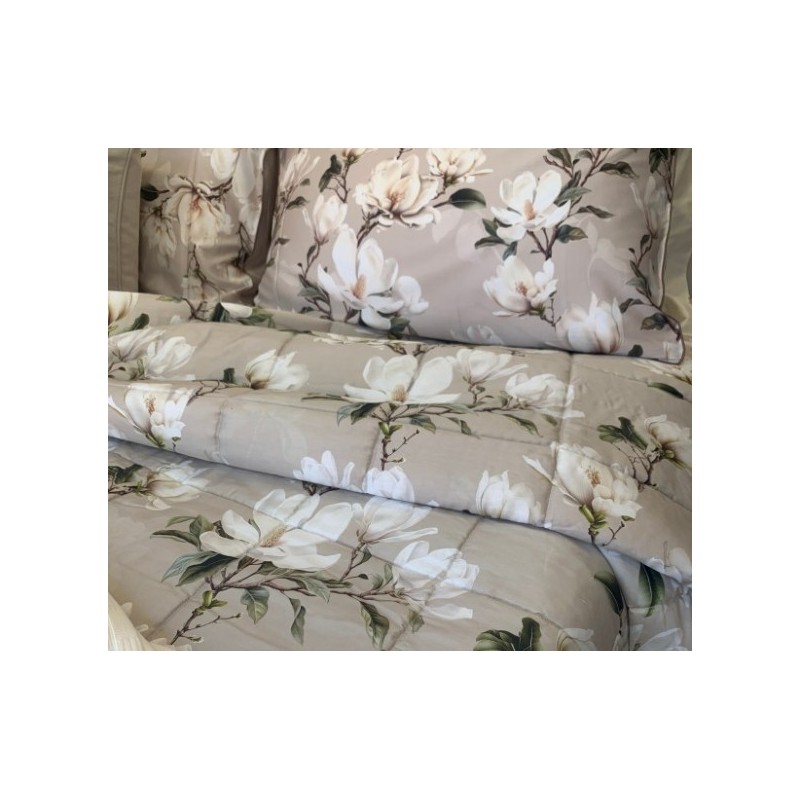 GALIZZI 1949  -  PARURE COPRIPIUMINO MATRIMONIALE INFINISSIMO RASO DI COTONE