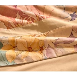 BIANCOPERLA  PARURE COPRI PIUMINO IN FINISSIMO PERCALLE DI PURO COTONE  -  MUSA