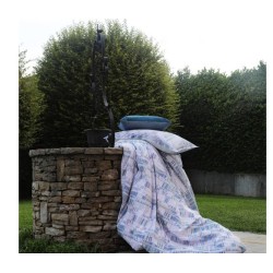 GALIZZI 1949  COMPLETO LENZUOLA "COPRILETTO" MATRIMONIALE IN PURO COTONE PETTINATO