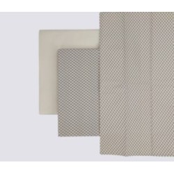 MICOL --  COMPLETO LENZUOLA MATRIMONIALE IN PERCALLE DI PURO COTONE