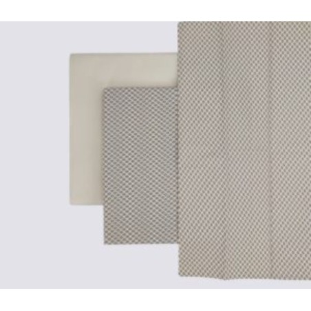 MICOL --  COMPLETO LENZUOLA MATRIMONIALE IN PERCALLE DI PURO COTONE