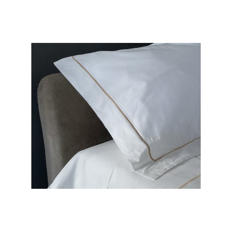 MICOL - COMPLETO LENZUOLA MATRIMONIALE IN PERCALE DI PURO COTONE