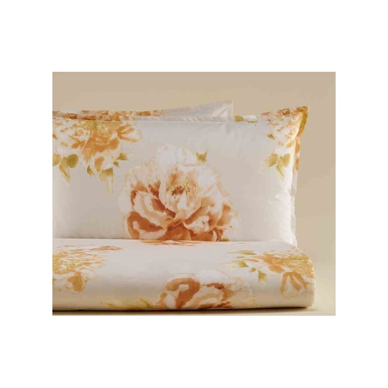 COMPLETO LENZUOLA MATRIMONIALE IN PERCALLE DI PURO COTONE